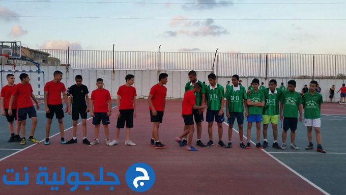 إنهاء دوري طلاب إعدادية الرازي لكرة القدم في جلجولية 